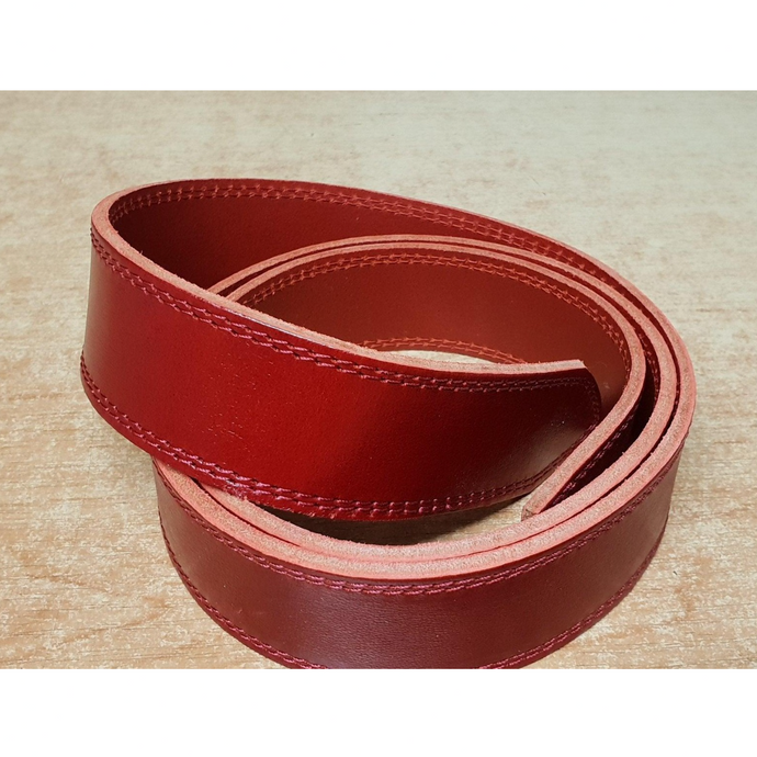 Red belt (red stitching) - 4 cm