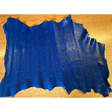 Load image into Gallery viewer, Goat skin leather - blue
